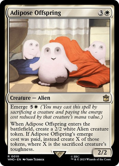 Adipose Offspring Universes Beyond: Doctor Who (WHO) - (#10) Near Mint