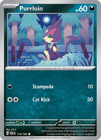 Purrloin SV04: Paradox Rift (PAR) - (#114/182) Near Mint