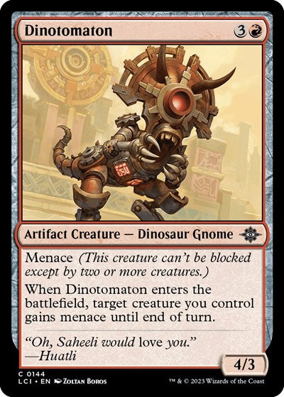 Dinotomaton The Lost Caverns of Ixalan (LCI) - (#144) Near Mint
