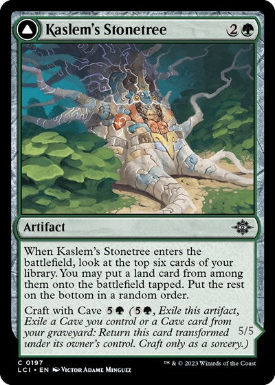 Kaslems Stonetree The Lost Caverns of Ixalan (LCI) - (#197) Near Mint