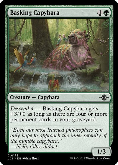 Basking Capybara The Lost Caverns of Ixalan (LCI) - (#175) Near Mint