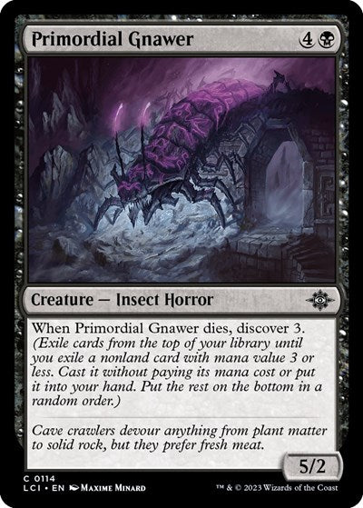 Primordial Gnawer The Lost Caverns of Ixalan (LCI) - (#114) Near Mint