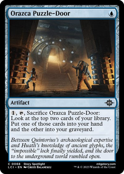 Orazca Puzzle Door The Lost Caverns of Ixalan (LCI) - (#68) Near Mint