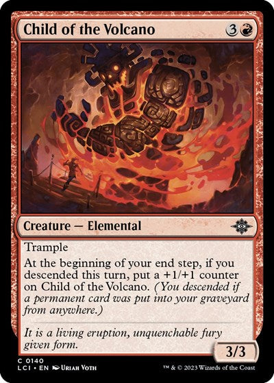 Child of the Volcano The Lost Caverns of Ixalan (LCI) - (#140) Near Mint