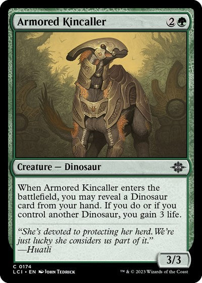Armored Kincaller The Lost Caverns of Ixalan (LCI) - (#174) Near Mint