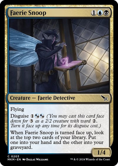 Faerie Snoop Murders at Karlov Manor (MKM) - (#203) Near Mint