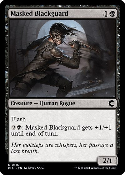 Masked Blackguard Ravnica: Clue Edition (CLU) - (#115) Near Mint