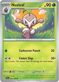 Nuzleaf SV05: Temporal Forces (TEF) - (#004/162) Reverse Holofoil Near Mint