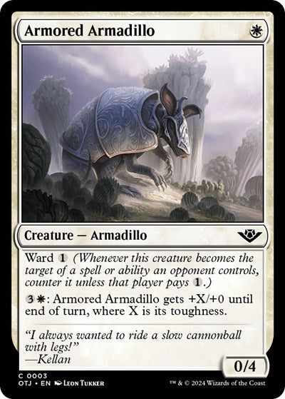 Armored Armadillo Outlaws of Thunder Junction (OTJ) - (#3) Near Mint