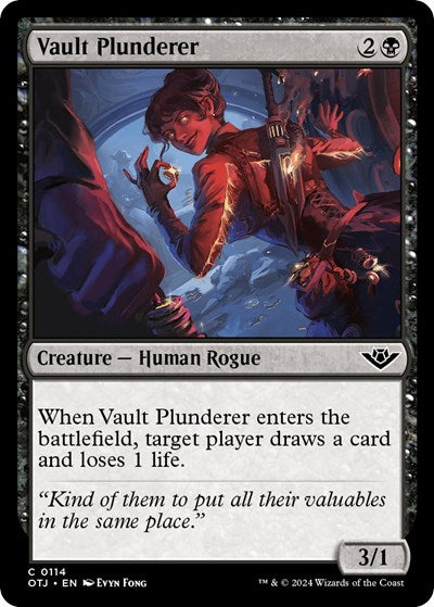 Vault Plunderer Outlaws of Thunder Junction (OTJ) - (#114) Near Mint