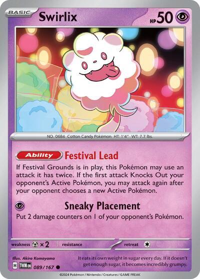 Swirlix SV06: Twilight Masquerade (TWM) - (#089/167) Near Mint
