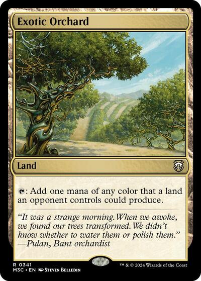 Exotic Orchard Commander: Modern Horizons 3 (M3C) - (#341) Near Mint