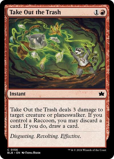 Take Out the Trash Bloomburrow (BLB) - (#156) Near Mint