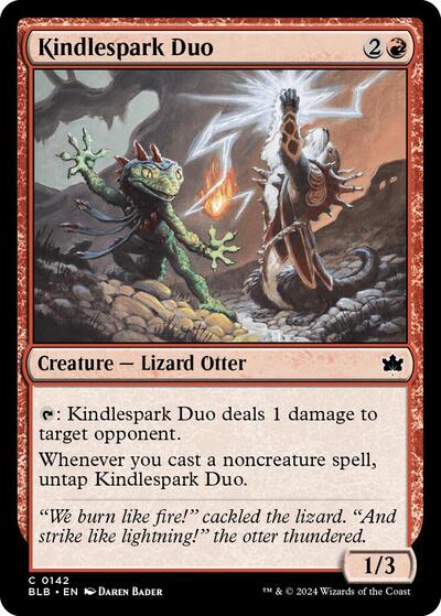 Kindlespark Duo Bloomburrow (BLB) - (#142) Near Mint