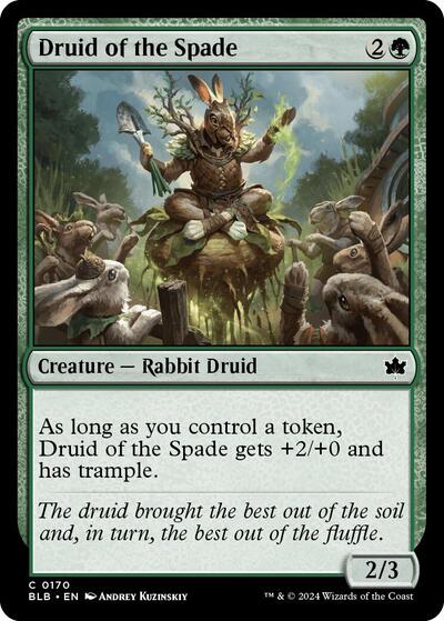 Druid of the Spade Bloomburrow (BLB) - (#170) Near Mint