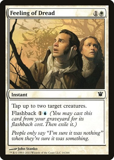 Feeling of Dread Innistrad (ISD) - (#14) Near Mint