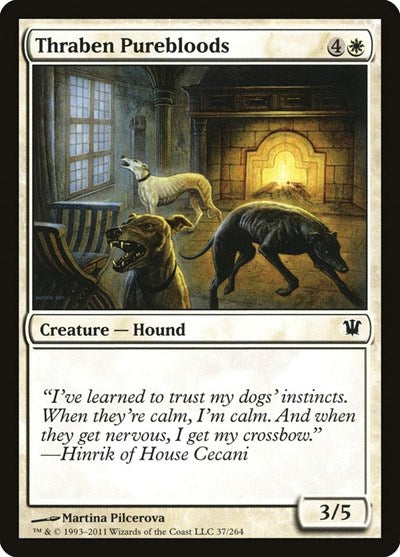 Thraben Purebloods Innistrad (ISD) - (#37) Near Mint