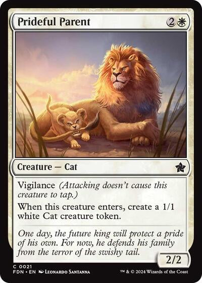 Prideful Parent Foundations (FDN) - (#21) Near Mint