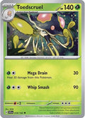 Toedscruel SV07: Stellar Crown (SCR) - (#018/142) Reverse Holofoil Near Mint