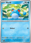 2024 Pokemon: SV07: Stellar Crown (SCR) - Marill (#033/142, Common)