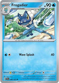 2024 Pokemon: SV07: Stellar Crown (SCR) - Frogadier (#040/142, Uncommon)
