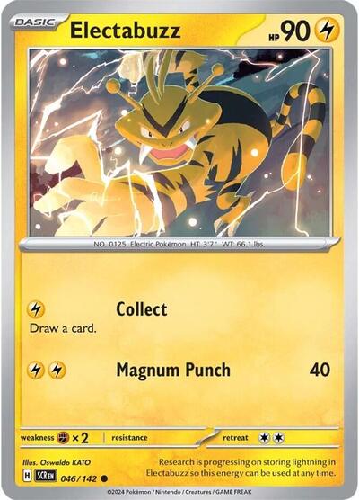 Electabuzz SV07: Stellar Crown (SCR) - (#046/142) Near Mint