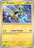 2024 Pokemon: SV07: Stellar Crown (SCR) - Zeraora - 055/142 (#055/142, Rare)