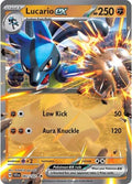 Lucario ex SV07: Stellar Crown (SCR) - (#082/142) Holofoil Near Mint