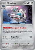 2024 Pokemon: SV07: Stellar Crown (SCR) - Klinklang (#101/142, Rare)