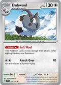 2024 Pokemon: SV07: Stellar Crown (SCR) - Dubwool (#125/142, Uncommon)