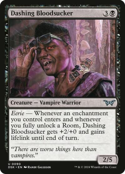 Dashing Bloodsucker Duskmourn: House of Horror (DSK) - (#90) Near Mint