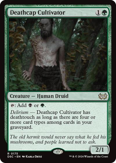 Deathcap Cultivator Commander: Duskmourn: House of Horror (DSC) - (#175) Near Mint