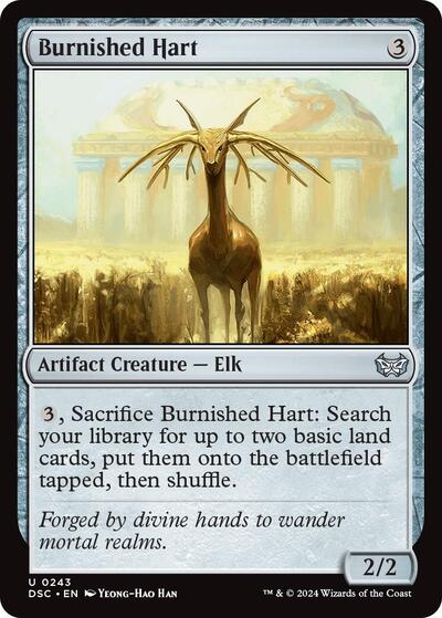 Burnished Hart Commander: Duskmourn: House of Horror (DSC) - (#243) Near Mint