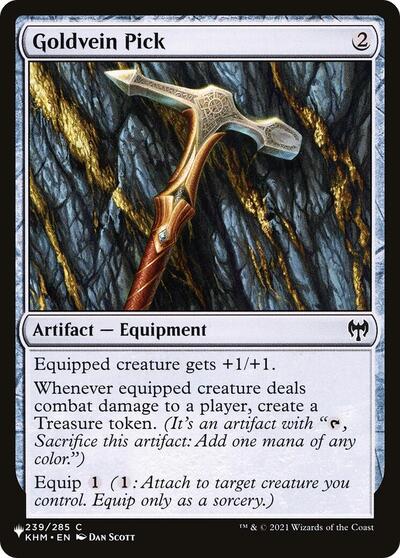 Goldvein Pick The List Reprints (LIST) - (#239/285) Near Mint