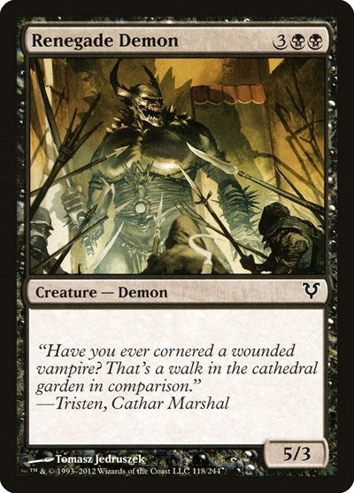Renegade Demon Avacyn Restored (AVR) - (#118) Near Mint