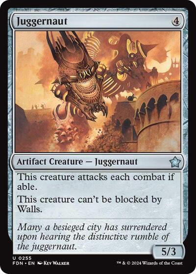 Juggernaut Foundations (FDN) - (#255) Near Mint