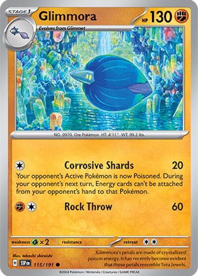 Glimmora SV08: Surging Sparks (SSP) - (#115/191) Near Mint
