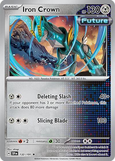 Iron Crown SV08: Surging Sparks (SSP) - (#132/191) Holofoil Near Mint