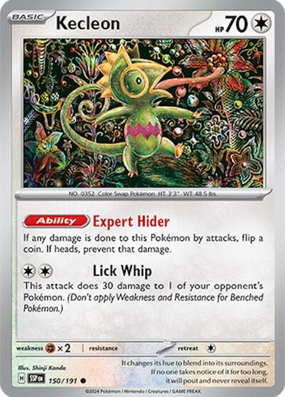 Kecleon - 150/191 SV08: Surging Sparks (SSP) - (#150/191) Near Mint