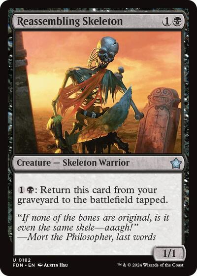 Reassembling Skeleton Foundations (FDN) - (#182) Near Mint