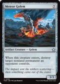Meteor Golem Foundations (FDN) - (#256) Near Mint