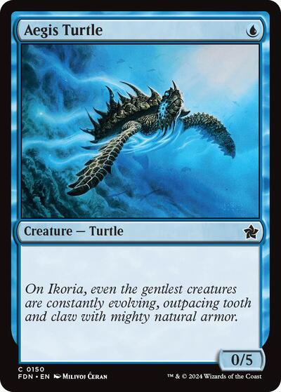 Aegis Turtle Foundations (FDN) - (#150) Near Mint