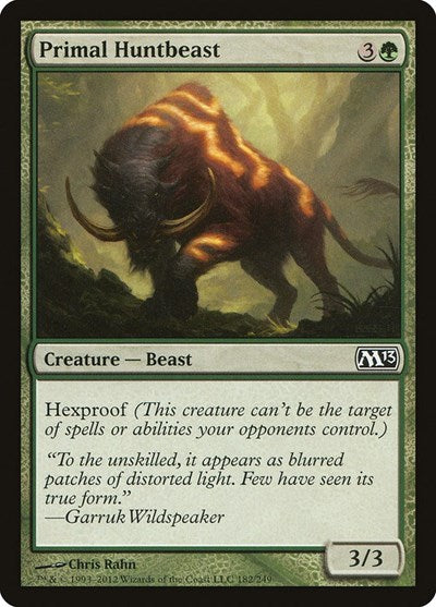 Primal Huntbeast Magic 2013 (M13) (M13) - (#182) Near Mint