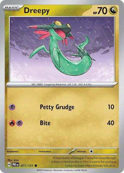 Dreepy SV: Prismatic Evolutions (PRE) - (#071/131) Near Mint