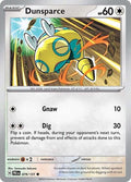Dunsparce SV: Prismatic Evolutions (PRE) - (#079/131) Reverse Holofoil Near Mint