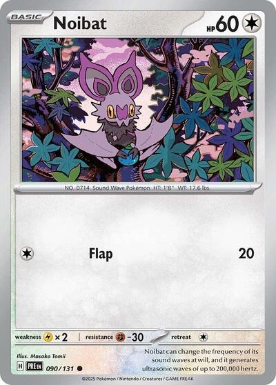 Noibat SV: Prismatic Evolutions (PRE) - (#090/131) Near Mint