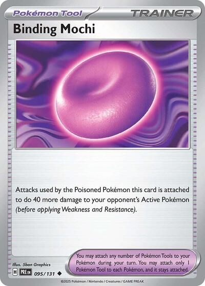 Binding Mochi SV: Prismatic Evolutions (PRE) - (#095/131) Reverse Holofoil Near Mint