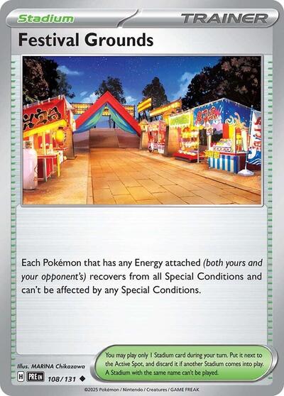 Festival Grounds SV: Prismatic Evolutions (PRE) - (#108/131) Near Mint