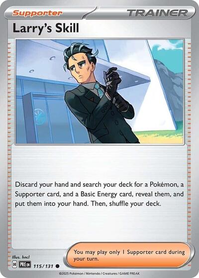 Larry's Skill - 115/131 SV: Prismatic Evolutions (PRE) - (#115/131) Near Mint