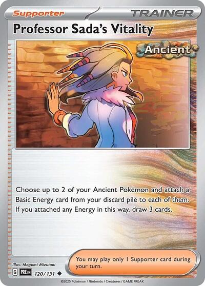 Professor Sada's Vitality SV: Prismatic Evolutions (PRE) - (#120/131) Near Mint